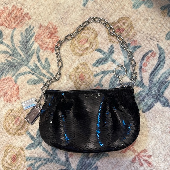 COACH POPPY OCCASION SEQUIN POUCH #14368 - Picture 1 of 4